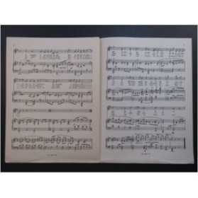 POULENC Francis Air Champêtre Chant Piano 1930