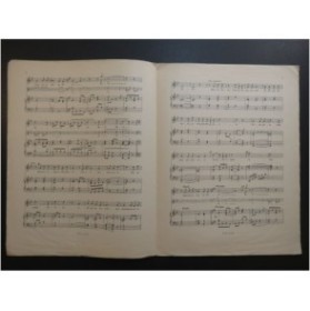 GAILHARD André Noël Chant Piano 1915