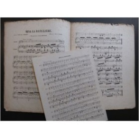 LABIT Henri Mina la Batelière Chant Piano ca1860