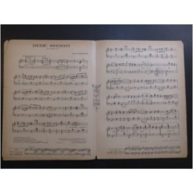 CHRISTINÉ Henri Dédé Shimmy Si j'avais Su Piano 1921