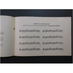 PARSONS Harry Saxophoniste de Jazz en 5 leçons Méthode Saxophone 1947