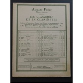 MOZART W. A. La Flûte Enchantée Invocation Piano Clarinette 1959