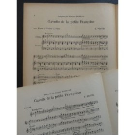 PESTEL E. Gavotte de la petite Françoise Piano Violon ou Flûte