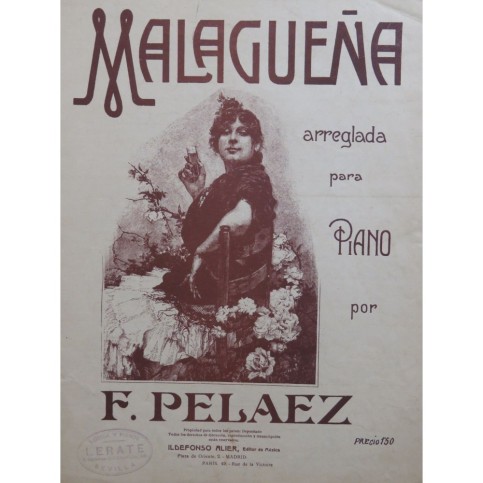 PELAEZ F. Malagueña Piano