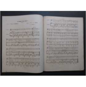 L'ÉPINE Ernest L'ombre des Blés Chant Piano ca1850