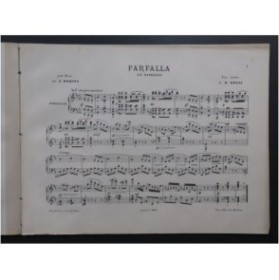 ROQUES Léon Farfalla Piano ca1885