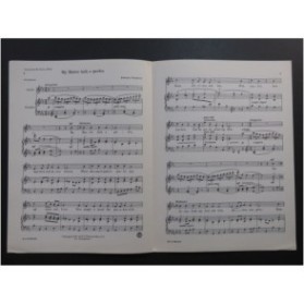 THOMPSON Randall My Master hath a Garden Chant Piano 1938