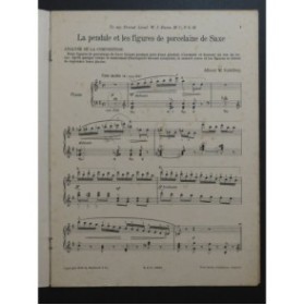 KETELBEY Albert W. La Pendule et les Figures de porcelaine de Saxe Piano 1930