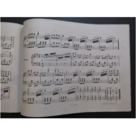 STRAUSS Jockey-Club Polka du Marquis de Caux Piano ca1860