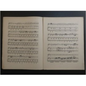 BORDÈSE Luigi Rebecca Chant Piano ca1890
