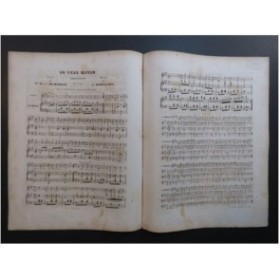 ROBILLARD Victor Un Vieux Buveur Chant Piano ca1860
