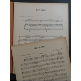 STAUB Victor Rêverie Violon Piano