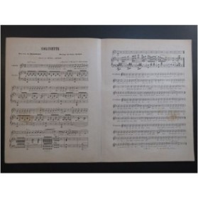 ALARY Giulio Colinette Chant Piano ca1870