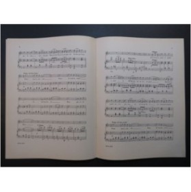 AUBERT Gaston Chanson Napolitaine Pousthomis Piano Chant 1909