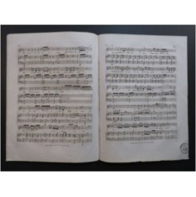 PAËR Ferdinand Il Gelsomino Chant Piano ca1820