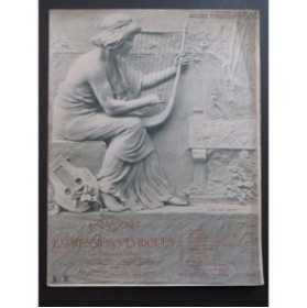 MASSENET Jules Dialogue Chant Piano 1913