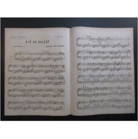 DUVERNOY Alphonse Air de Ballet Piano 1881
