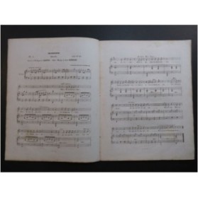 HENRION Paul Blondine Chant Piano 1847