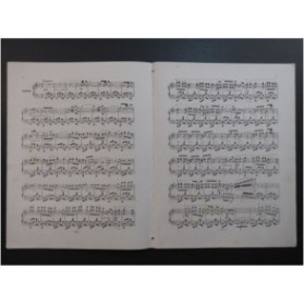 BOREL G. Le Cocoyer Danse Havanaise Piano ca1885