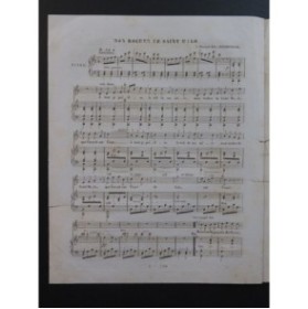 PUGET Loïsa Mon Rocher de Saint Malo Chant Piano ca1840