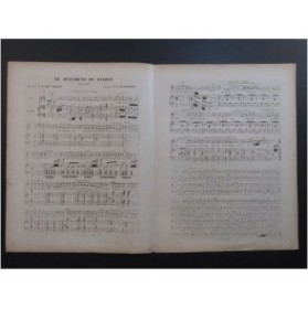 CLAPISSON Louis Le Jugement du Diable Chant Piano ca1860