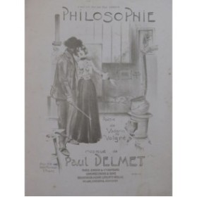 DELMET Paul Philosophie Chant Piano ca1901