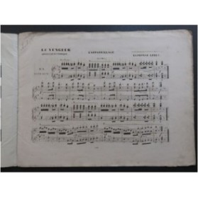 LEDUC Alphonse Le Vengeur Piano 4 Mains ca1850