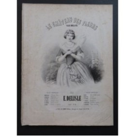 DELISLE Eugène Le Château des Fleurs Piano ca1850