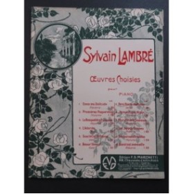 LAMBRÉ Sylvain Marche de la Jeunesse Piano 1912