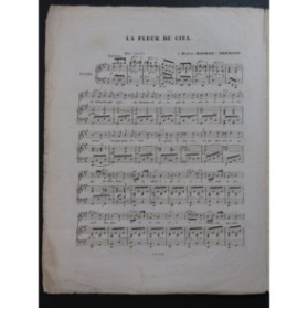 PUGET Loïsa La Fleur du Ciel Chant Piano 1842
