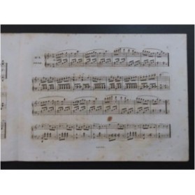 BOHLMAN SAUZEAU Henri La Duchesse du Maine Piano ca1850