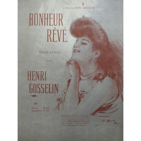 GOSSELIN Henri Bonheur rêvé Piano