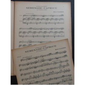 CLASSENS Henri Sérénade Caprice Violon Piano