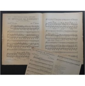 PAANS W. J. En Revenant de Tipperary Chant Piano 1915