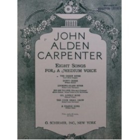CARPENTER John Alden The Green River Chant Piano 1940