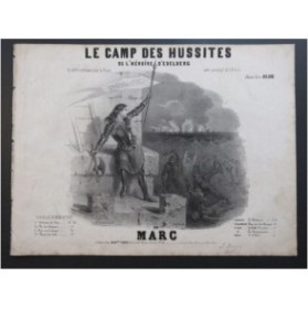 MARC Le Camp des Hussites Piano ca1850