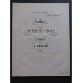 LEDUC Alphonse Nenni-Da ! Piano ca1845