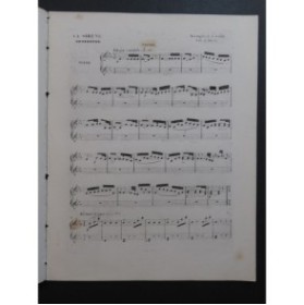 AUBER D. F. E. La Sirène Ouverture Piano 4 mains 1844
