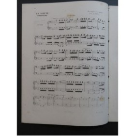AUBER D. F. E. La Sirène Ouverture Piano 4 mains 1844