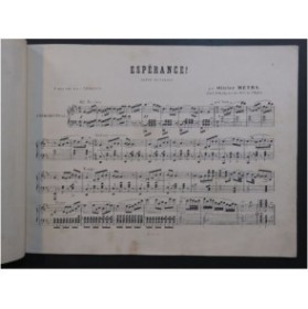 MÉTRA Olivier Espérance Valse Piano XIXe