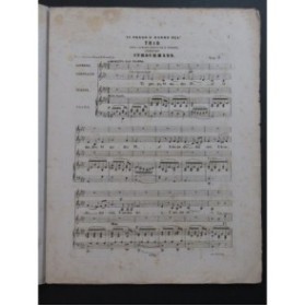 CURSCHMANN Friedrich Inno alla Vergine Chant Piano ca1830