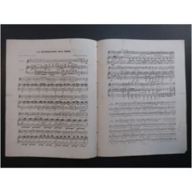 PUGET Loïsa La Bénédiction d'un Père Chant Piano ca1860