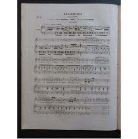 HENRION Paul La Zambinella Chant Piano 1847