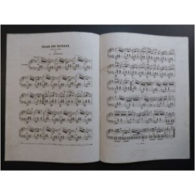 HARPER L. Polka des Oiseaux Piano XIXe siècle