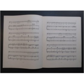 AUBERT Gaston Pourquoi ? Piano Chant 1907