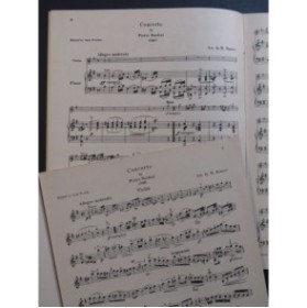 NARDINI Pietro Concerto in E minor Violon Piano