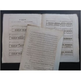 VIEUXTEMPS Henri Le Papillon Chant Piano ca1840