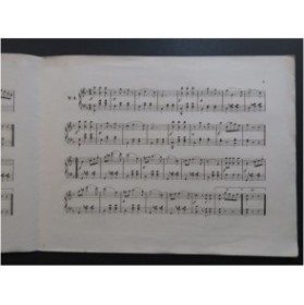 SCHALLER J. La Prairie d'Assaut Piano XIXe siècle