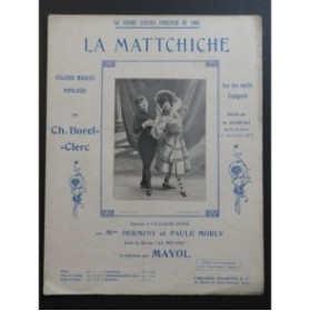 BOREL-CLERC Charles La Mattchiche Piano 1905