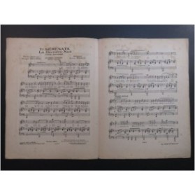 TOSELLI Enrico La Dernière Nuit 2ème Sérénata Chant Piano 1922